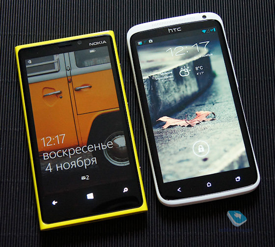 Nokia Lumia 920 і HTC 8X