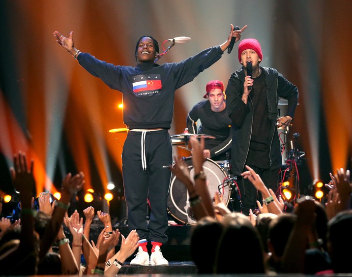 Так виглядав ASAP Rocky на церемонії VMA 2015